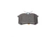 Колодки тормозные задние VW Caddy III 04-/Peugeot 308 07-/Citroen C4 04- Lucas 87.2x53.2x16.3 - 0 986 494 596 BOSCH - изображение 4