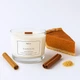 Ароматична свічка з ароматом Pumpkin pie (гарбузовий пиріг) 200 мл в склі з дерев'яним гнотом (Gama) - зображення 1