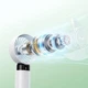 Вентилятор портативный настольный ручной Remax F35 1200mAh со встроенным аккумулятором White - изображение 3