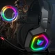 Ігрові дротові навушники Onikuma K10 з мікрофоном та LED RGB підсвічуванням геймерська гарнітура Black - зображення 13