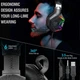 Игровые проводные наушники Onikuma K10 Pro с микрофоном и LED RGB подсветкой Black - изображение 8
