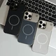 Чохол Glass Matte Aromatherapy Metal Magnetic для iPhone 13 Pro Max Black - зображення 5