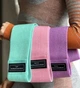 Набір 3шт тканинних фітнес еспандерів HIP RESISTANCE BAND LT-003 Art 7774 - зображення 3