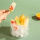 Круглая форма для мороженого ICE CREAM MOLD на 8 порций оранжевый - изображение 4