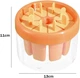 Круглая форма для мороженого ICE CREAM MOLD на 8 порций оранжевый - изображение 6
