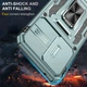 Ударопрочный чехол Epik Camshield Army Ring для Samsung Galaxy A34 5G Зеленый / Light Green - изображение 6