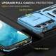 Ударопрочный чехол Epik Camshield Army Ring для Samsung Galaxy A54 5G Голубой / Light Blue - изображение 6