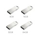 Флеш накопитель USB HOCO UD4 Intelligent High Speed Металл 8ГБ USB2.0 10-30Мб/c Silver - изображение 5