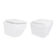Унитаз подвесной Jay Ultra Quiet QT07335177W 485х360х320 + Tern Ultra Quiet QT17332303ASW 490x365x325 - изображение 1