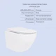 Унітаз підвісний Jay Ultra Quiet QT07335177W 485х360х320 + Tern Ultra Quiet QT17332303ASW 490x365x325 - зображення 3