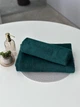 Коплект махровых полотенец Ideal Textile 50х90 та 70х140 см 450 г\м2 изумрудный - изображение 4