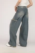 Джинсы baggy женские 40 цвет голубой Zeo Basic ЦБ-00273491 - изображение 3