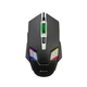 Проводная игровая мышь XTRIKE ME GM-110 gaming mouse RGB, 1200-3600 4 step DPI, USB, 1.5m, black - изображение 1
