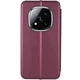 Чохол книжка Elite для Xiaomi Redmi Note 14 Pro 4G, Note 14 Pro 5G, Note 14 Pro Plus 5G магніт wine red - изображение 3