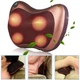 Массажная подушка Nazim Massage Pillow QY-8028 для шеи, поясницы роликовий массажер для дома и автомобиля - изображение 2