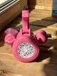 Детский пистолет пулемет Bubble Gun 14 см генератор мыльных пузырей автоматический Розовый - изображение 6