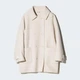 Пальто осеннее короткое женское Uniqlo 542082258 L Молочное (1159826608) - изображение 7