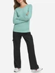 Лонгслив длинный женский Tommy Hilfiger 914171216 M Зеленый (1159818313) - изображение 3
