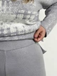 Жіночі в'язані штани вільного крою ARTKNIT M Сірий (ak35889) - зображення 9