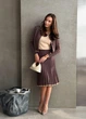 Жакет вязаный женский ART KNIT Gabriel шоколад, XL 038606 - изображение 4
