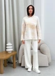 Свитшот женский вязаный ART KNIT молочный Vibe, XL 035874 - изображение 2