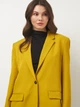 Пиджак женский Zara 2010/885 XS Желтый (02010885511018) - изображение 4