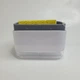 Дозатор для мийного засобу натискний з мочалкою Soap Pump, універсальний насосний органайзер-контейнер для рідкого мила і миючого для посуду, компактний економний диспенсер з губкою для кухні Біло-сірий, SP-001 - зображення 10