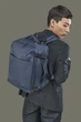 Рюкзак дорожній Tucano Tugo M Dry Cabin Luggage 15.6", синій - зображення 11