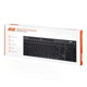 Клавіатура мембранна 2E KS280 120key, WL/BT, EN/UK, silent, чорно-сіра - изображение 11