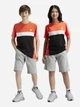 Детские шорты на резинке Adidas U 3S Kn Sho IS2573 122-128 см Medium Grey Heather (4067887535250) - изображение 3