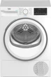 Сушильна машина Beko тепловий насос, 7кг, A++, 54.3см, дисплей, підсвітка барабану, білий - изображение 1