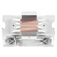 Процесорний кулер 2E GAMING Air Cool ACN120W-ARGB, LGA1851, 1700, 1200, 115x, 1366, AM5, AM4, AM3, AM3+, AM2 ,AM2+, FM2, FM1 4pin PWM, 3pin +5VARGB, TDP 180W - зображення 10