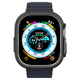 Чехол-накладка Spigen ACS05458 для Apple Watch Ultra (49mm), Thin Fit, Black - изображение 1