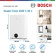 Водонагреватель электр. BOSCH плоский слим Tronic 4500, 80 л, 1,5 кВт, ун. монтаж, эл. упр-ние, B, белый - изображение 3
