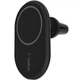 Автомобільний тримач із функцією бездротової зарядки Belkin BoostCharge Wireless Car Charger with MagSafe 10W Black (WIC004BTBK-NC) - изображение 1