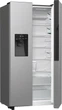 Холодильник SBS Gorenje, 179х70х92см, 2 двері, 376(190)л, А++, NF+, Інв., Зона св-ті, диспенсер, генератор льоду, Зовн. Диспл, нерж - изображение 7