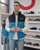 Жилет Jack & Jones, размер: L, черный c голубым (1057908) - изображение 1