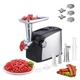 Электромясорубка с шинковницей и соковыжималкой Crownberg 3200 Вт мясорубка с терками для овощей и реверсом - изображение 1