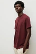 Футболка H&M Regular Fit S бордовий 0685816244 - зображення 2