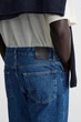Джинси прямі до щиколотки Zara Straight Fit 31 синій 0840/311/400 - изображение 6