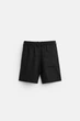 Шорти зі 100% льону Zara M чорний 2634/601/800 - изображение 6