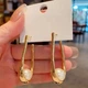 Серьги акцентна бижутерия Жозефина jeweston золотистые - изображение 9