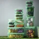 Контейнер для продуктів харчування, 17шт PRUTA Ikea (105.970.99) зелені - зображення 3