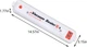 Машинка для вакуумации и запайки пакетов Vacuum Sealer-E вакуумный упаковщик и 10 пакетов белый/оранжевый - изображение 5