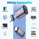 Магнитный адаптер 100W 5А Type C – Type C 11Pin с конектором Быстрая зарядка Передача даних - изображение 4