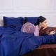 Пододеяльник MirSon Сатин Premium 0211+4052 Azure 110х140 (2200001218161) - изображение 5
