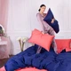 Пододеяльник MirSon Сатин Premium 0132+4052 Delphinium 110х140 (2200001218086) - изображение 4