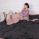 Комплект постельного белья MirSon Сатин Premium Latte 0165+0240 200х220 (2200000688972) - изображение 6