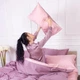 Пододеяльник MirSon Сатин Premium 0199+0231 Violet 200х220 (2200001220249) - изображение 5