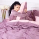 Пододеяльник MirSon Сатин Premium 0199+0231 Violet 200х220 (2200001220249) - изображение 4